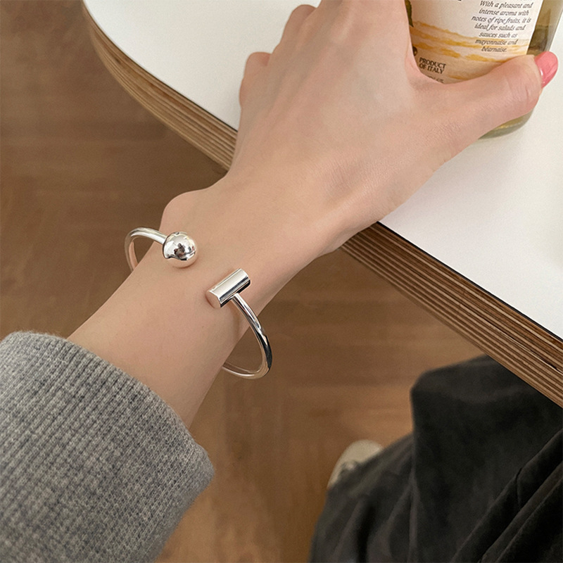 Open cuff bracelet for women girls Korean fashion jewelry