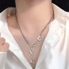 Unique love necklace with alphabet pendant design