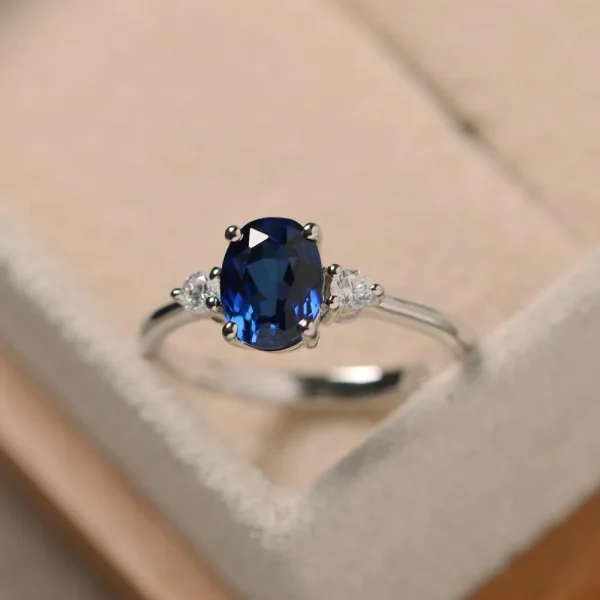 Pure sterling silver ring with sparkling CZ stone jewelry