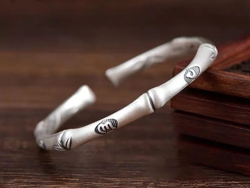 Openable adjustable cuff bangle 925 stamped imported silver jewelry