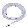 25 sterling silver snake chain necklace 3mm 4mm unisex choker